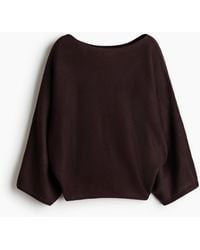 H&M - Pullover mit Fledermausärmeln - Lyst