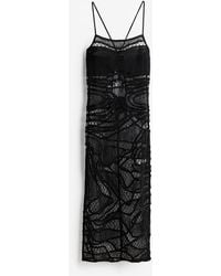 H&M - Kleid im Häkellook mit Twistdetails - Lyst