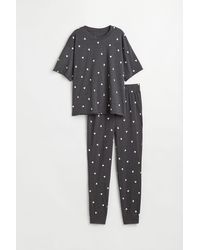H&M Jersey Pyjamas - Black