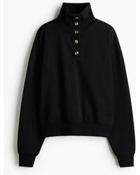 H&M - Button-top Sweater - Lyst
