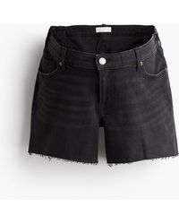 H&M - MAMA Short en jean Before & After - Lyst