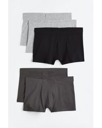 H&M - 5er-Pack Kurze Trunks aus Baumwolle - Lyst