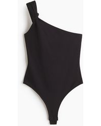 H&M - One-shoulder Stringbody - Lyst