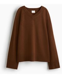 H&M - Oversized Wollen Trui - Lyst