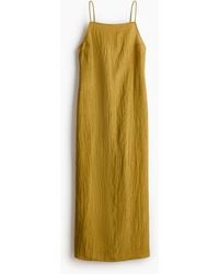 H&M - Robe en crêpe avec dos décolleté - Lyst