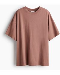 H&M - Oversized T-Shirt - Lyst