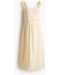 H&M - MAMA Stillkleid mit Bindeträgern - Lyst