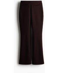 H&M - Flared Broek - Lyst