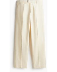 H&M - Elegante Hose aus Leinenmix in Relaxed Fit - Lyst
