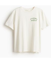 H&M - T-shirt imprimé - Lyst