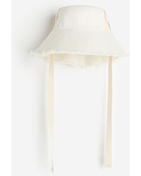 H&M - Bucket Hat mit Kinnbändern - Lyst