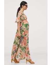 h&m satin kaftan