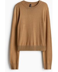 H&M - Fijngebreide Trui - Lyst