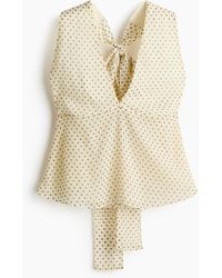 H&M - Haltertop Van Chiffon - Lyst
