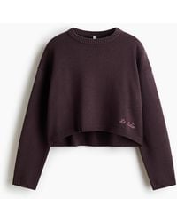 H&M - Pullover aus Baumwollgemisch in Loose Fit - Lyst