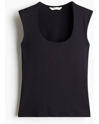 H&M - Débardeur en microfibre - Lyst