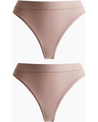 H&M - Set Van 2 Slips Van Microvezel - Lyst