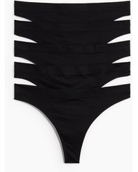 H&M - 5er-Pack Tangas Seamless - Lyst