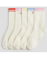 H&M - Lot De 5 Paires De Chaussettes - Lyst