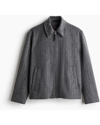 H&M - Jacke aus Wollmix in Regular Fit - Lyst