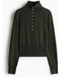H&M - Feinstrick-Pullover mit Turtleneck - Lyst