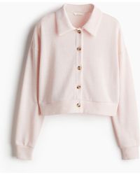 H&M - Cardigan mit Kragen - Lyst