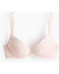H&M - Kanten Superpush-up Bh - Lyst
