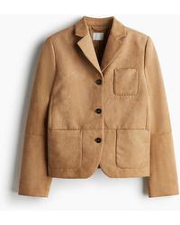 H&M - Einreihiger Blazer - Lyst