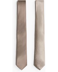 H&M - 2er-Pack Krawatten - Lyst