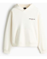 H&M - Hoodie mit Motivdetails in Loose Fit - Lyst