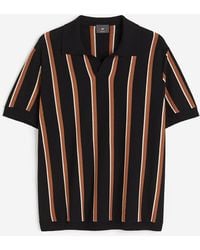H&M - Feinstrick-Poloshirt in Regular Fit - Lyst