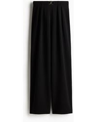 H&M - Pantalon Met Gesp - Lyst