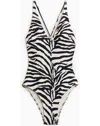 H&M - Open-backbadpak Met Padded Cups - Lyst