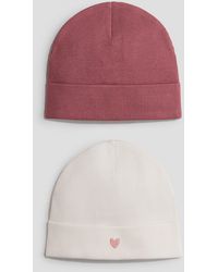 H&M - Set Van 2 Katoenen Mutsen - Lyst