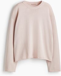 H&M - Pull À Bords Roulottés - Lyst