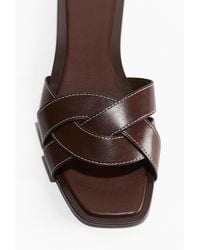 H&M - Sandalen mit Flechtriemen - Lyst