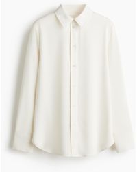 H&M - Overhemdblouse - Lyst