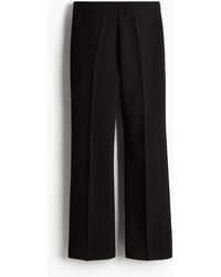 H&M - Flared Broek Met Persvouwen - Lyst