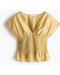 H&M - Gesmokte Top - Lyst