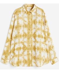 H&M - Bluse in Oversize-Passform - Lyst