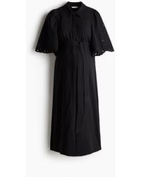 H&M - MAMA Blusenkleid aus Baumwolle - Lyst