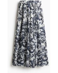 H&M - Chiffon Maxirok - Lyst