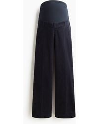 H&M - Mama Flared Corduroy Broek - Lyst