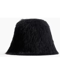H&M - Bucket Hat aus flauschigem Strick - Lyst