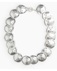 H&M - Kurze Halskette aus Metallplättchen - Lyst