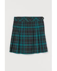 H&M Pleated Skirt - Multicolour