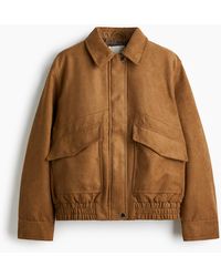 H&M - Gepeachte Jacke - Lyst