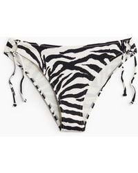 H&M - Cheeky Bikinitanga Met Strikbandjes - Lyst