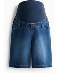H&M - Mama Denim Bermudashort - Lyst