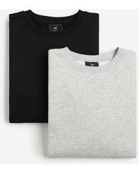 H&M - 2er-Pack Sweatshirts in Loose Fit - Lyst